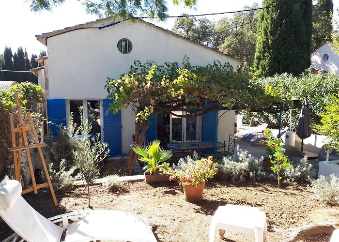 Bormes Les Mimosas, Hameau De Cabasson, A 400M De La Mer Et Du Fort De Bregancon, Villa Classee 3 Etoiles, De 2 A 8 Personnes