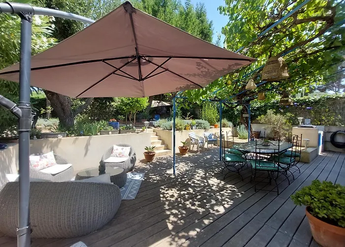 Bormes Les Mimosas, Hameau De Cabasson, A 400M De La Mer Et Du Fort De Bregancon, Villa Classee 3 Etoiles, De 2 A 8 Personnes