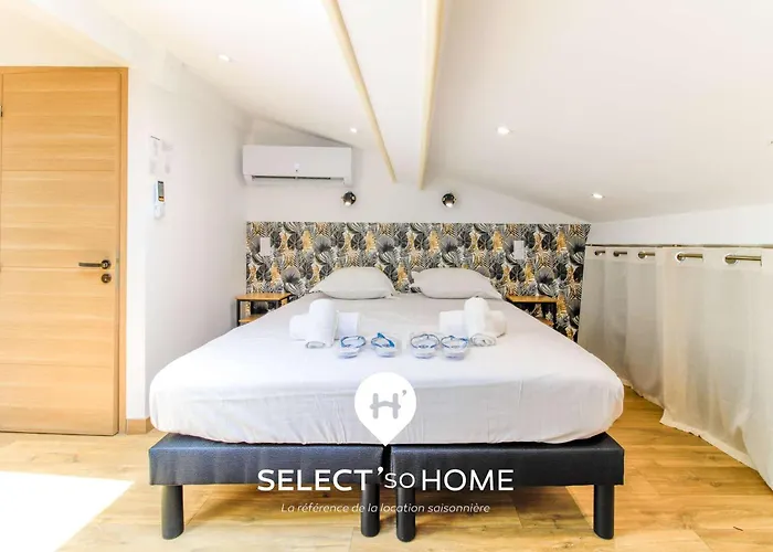 Selectsohome - Cocon Avec Jardin, Plancha Et Parking Prive ! - Residence Avec Piscine Et Tennis - Casita